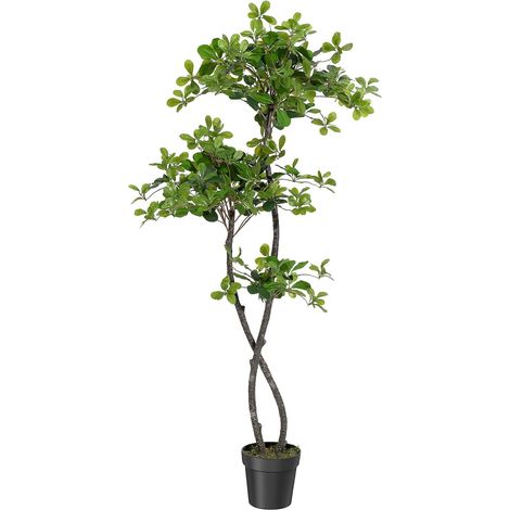 Arbre d'olivier Noir Artificiel réaliste en Pot – Plante d'intérieur élégante pour Salon, Bureau ou Balcon – 5FT (1/5)