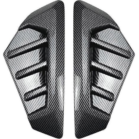 Seitenflügel, Lufteinlass, Kotflügelverkleidung, Spoiler für BMW X5 G05 LCI M Sport ab 2023, Carbonfaser-Optik (1/5)