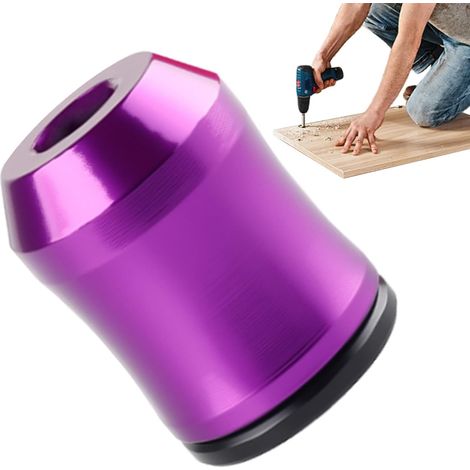 Support Magnétique Pour Vis Outil Aimanteur Pour Intensif Support de Vis pour Perceuse destiné au Travail des Métaux Positionnement Construction Remplacement 6,35 mm Hexagonal Établi (1/5)