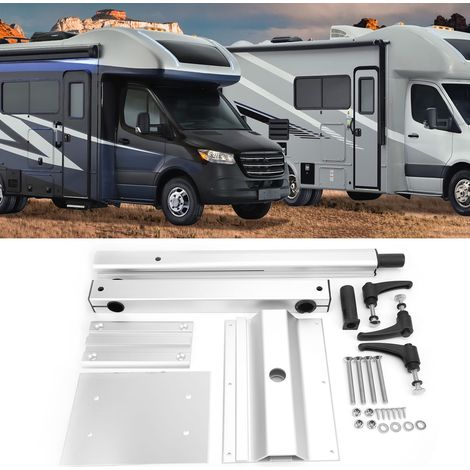 Accessoires pour la conversion de camping-cars : les pieds de table sont pivotants et facilement démontables support de fixation d’angle angle réglable spécifiques aux camping-cars et aux yachts. (1/5)