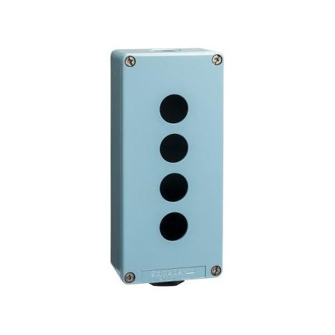 SCHNEIDER XAPM3204 Harmony XAPM - empty pushbutton panel - metal - 4 horizontal holes