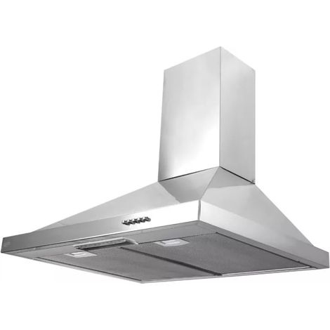 cappa aspirante da parete daya in acciaio inox da 60 cm
