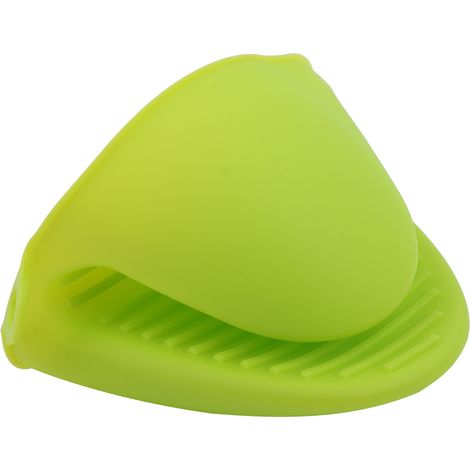 Gant de cuisine antidérapant et résistant à la chaleur (1 pièce) pour four à micro-ondes et pâtisserie (vert) (1/4)