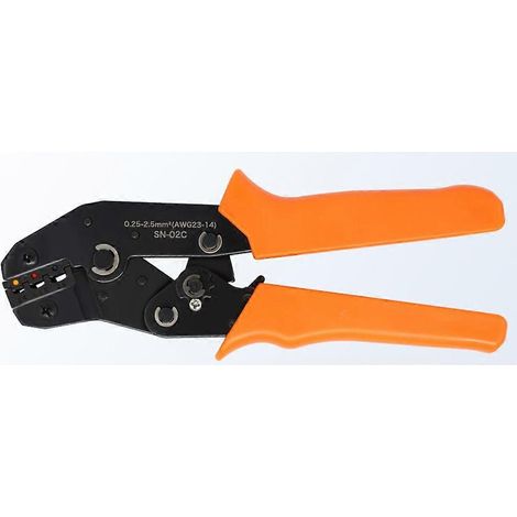 Pince à sertir manuelle 0,25 - 2,5 mm, outil de sertissage pour câbles métalliques SN-02C (1/4)