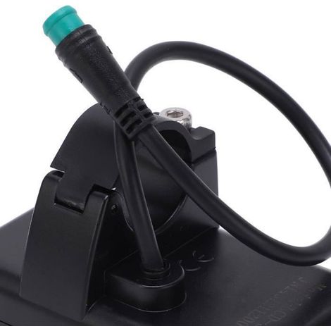 Compteur d'affichage LCD pour vélo électrique, panneau de commande compatible 24V 36V 48V, modèle S866, accessoire de vélo électrique (1/4)