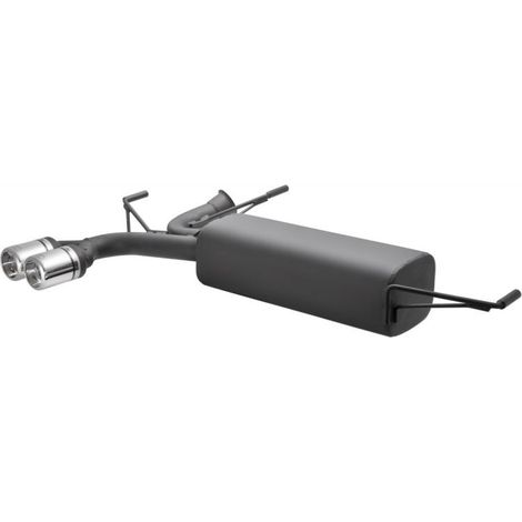 Silencieux Echappement Ulter Peugeot 206 RC 2002-2008 2x80mm-36573604