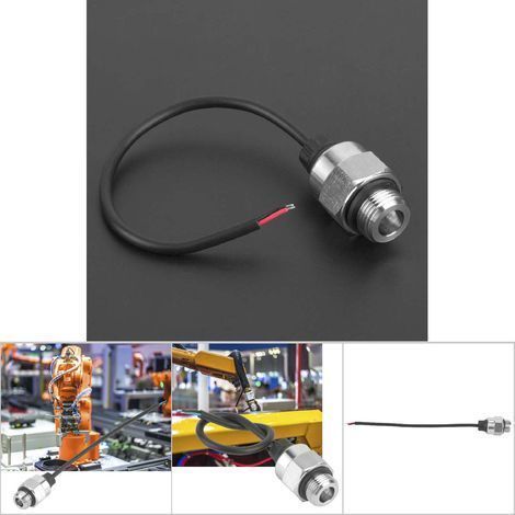 Hochpräziser analoger Wasserdrucksensor IP65 mit G3/8-Schraubanschluss (0-2 BAR) (1/5)
