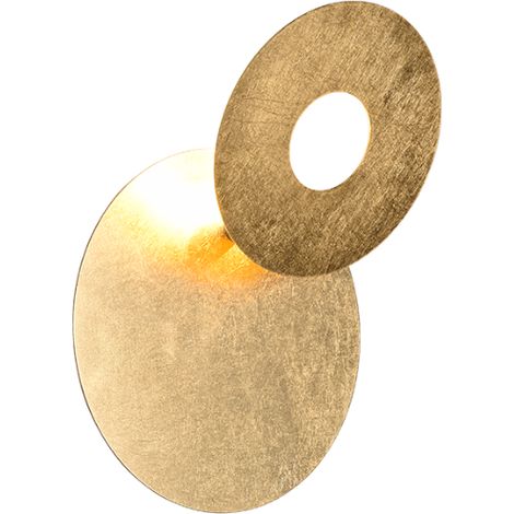 Applique à leds trio lighting leano 6w 3000k gold - 240310179 (1/5)