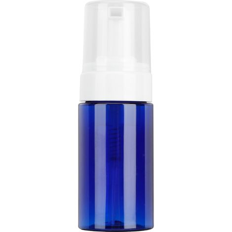 Distributeur voyage vide rechargeable à mousse moussante portable - Récipient pompe bleu (1/5)