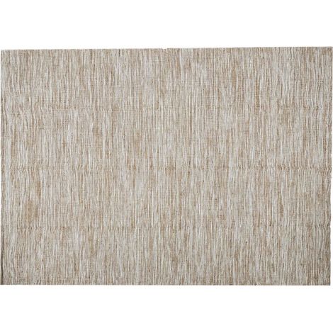 Paris Prix – Tapis déco en jute 120x170cm – Beige – Rectangulaire – 2,4 kg – Pour intérieur élégant et moderne (1/2)