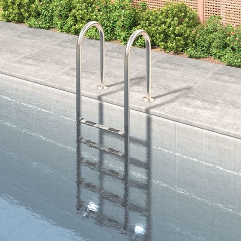 Pool-Leiter 54x38x211 cm Edelstahl 304 (1/5)