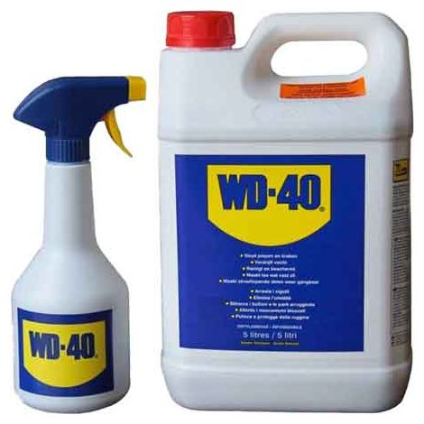 SBLOCCANTE LUBRIFICANTE WD-40 IN TANICA Tanica 5 lt + Dosatore - WD-40
