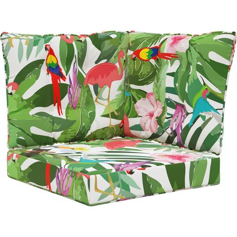 Maison Exclusive - Cuscino per divano da esterno 3 pcs colorato Poliestere