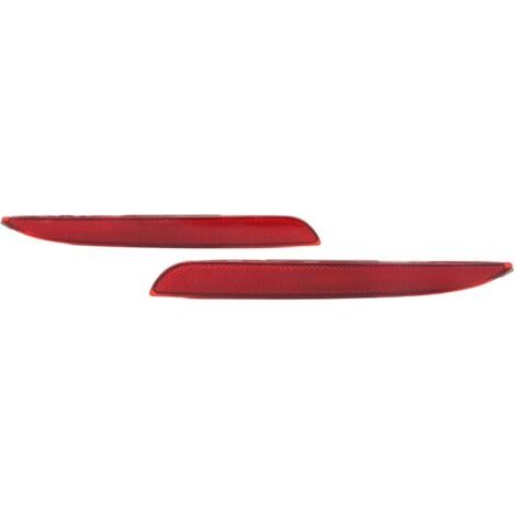 Paire de réflecteurs de pare-chocs arrière gauche et droit BFF4 51 5L0AF, feux arrière de remplacement compatibles avec Mazda 3 2008-2012 (1/5)