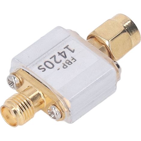 Filtre passe-bande SAW 1420 MHz, module à bande passante de 80 MHz, interface SMA pour composants électroniques de radioastronomie (1/5)