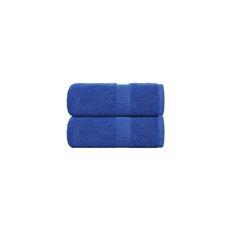 Waschlappen, 2er-Set, blau, 30 x 30 cm, 360 g/m² - Crezuo (1/5)
