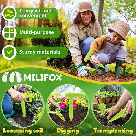 Plantoirs à Bulbes éChelle Mesure Outil Jardinage Planter Graines Et Bulbes Outils Plantation Vert Clair (1/3)