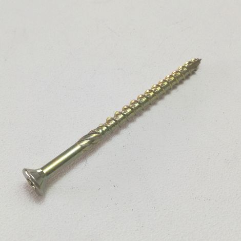 Vite 8x160mm tps testa conica gialla per legno impronta torx - 10pz (1/4)