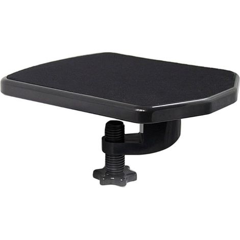 Bracciolo rimovibile per scrivania, tappetino per mouse, supporto per polsi, estensione per sedia, protezione per mani e spalle. Dimensioni: 2419,38,8 cm
