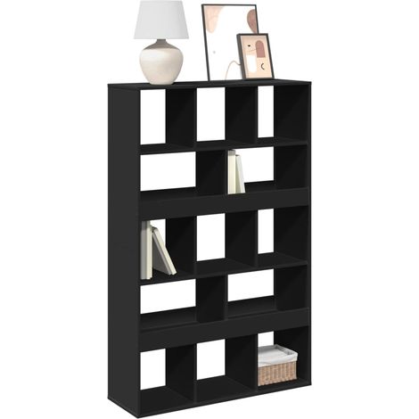 Bücherregal Schwarz 100x33x156,5 cm Holzwerkstoff