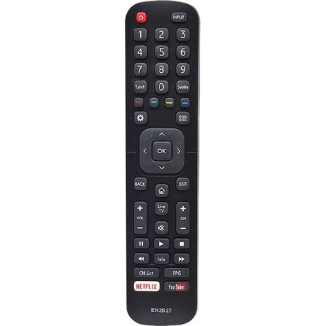 Convient à la télécommande TV LCD Hisense EN2B27 (1/4)