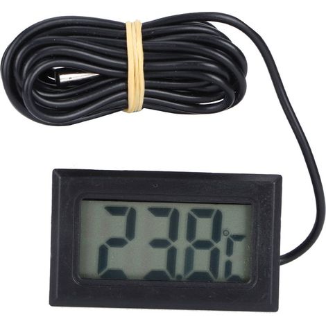 Thermomètre numérique d'aquarium avec écran LCD pour jauge de température d'aquarium -50 ℃ 110 ℃ (1/5)
