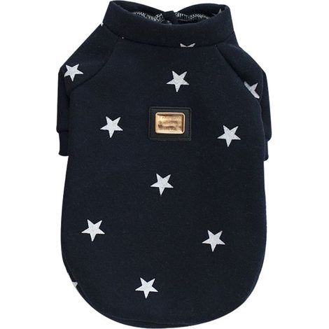 Vêtements pour animaux de compagnie Vêtements d'automne et d'hiver pour animaux de compagnie Pull cinq étoiles pour chien (1/4)