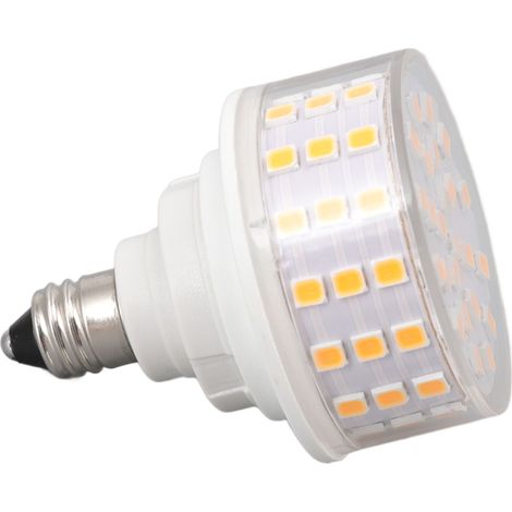 E11 LED-Lampe, ABS, 10 W, 1000 lm, flimmerfrei, Maiskolbenlampe für Decken-, Tisch- und Schrankbeleuchtung, 85–265 V, warmweißes Licht (1/5)