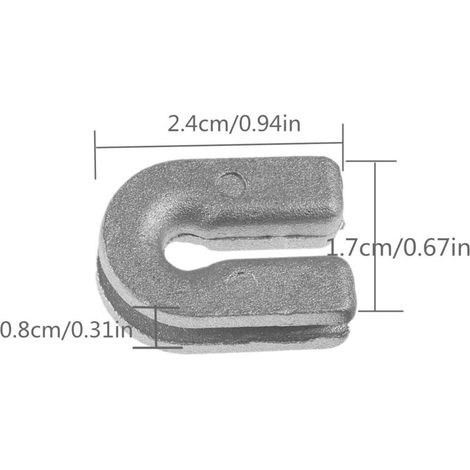 Set di 4 occhielli per testina di decespugliatore compatibile con Husqvarna T45X T25 T35 T35X, testina di decespugliatore con occhielli per attrezzi da giardino, accessori per tosaerba (1/4)