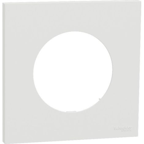 Lot de 168 plaques de finition 1 poste - Blanc craie - Odace 2025 - S920702P - Schneider (1/3)