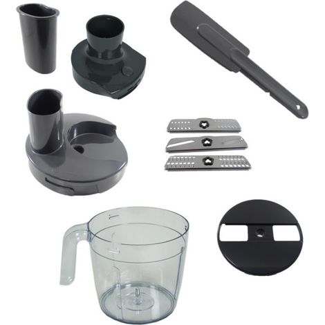 Ersatzteil - Komplettes Zubehör für Moulinex Quickchef Mixer - - MOULINEX