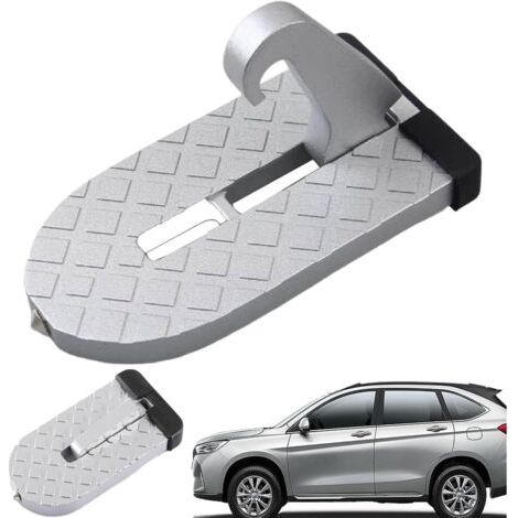 Sollbry Marchepied de porte de voiture, marchepied de porte de voiture pour accès au toit de voiture, marchepied de voiture pliable en alliage d'aluminium, convient à la plupart des voitures, SUV et c (1/5)