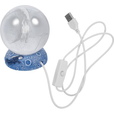 De Nuit Boule De Cristal Led Veilleuse Color e Usb Avec Base (1/5)