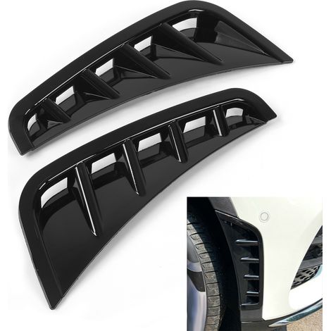 Spoiler avant noir pour Mercedes Classe C W205 AMG Line 2019+, aileron canard, pièce de remplacement et accessoire tuning.