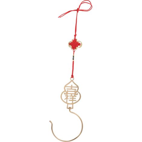 Crochets de rideaux porte chinois vintage, décoratifs pour lit (1/5)