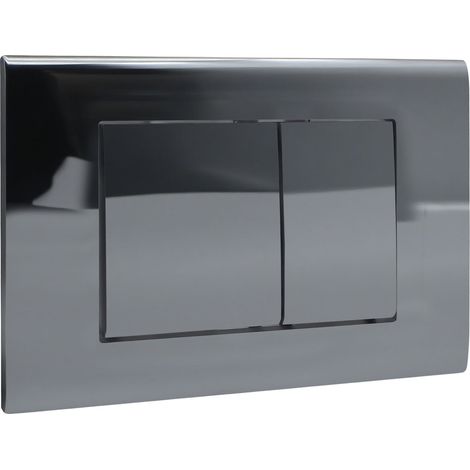Plaque Commande WC Suspendu pour Sigma 01, 20,30,UP300/320 Chromé (1/5)
