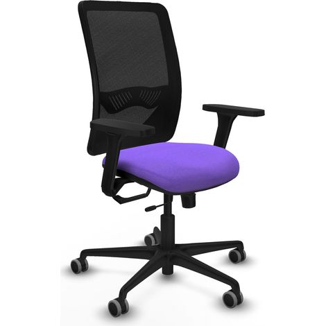 Silla de oficina piqueras y crespo Zulema negro lila confort (1/2)