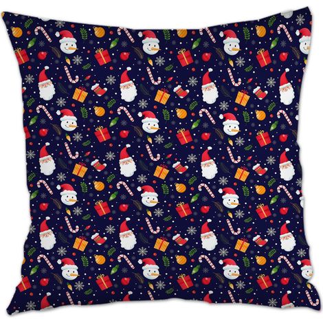 Coussin décoratif résistant au lavage pour Noël, anniversaire, ou toute occasion (1/5)