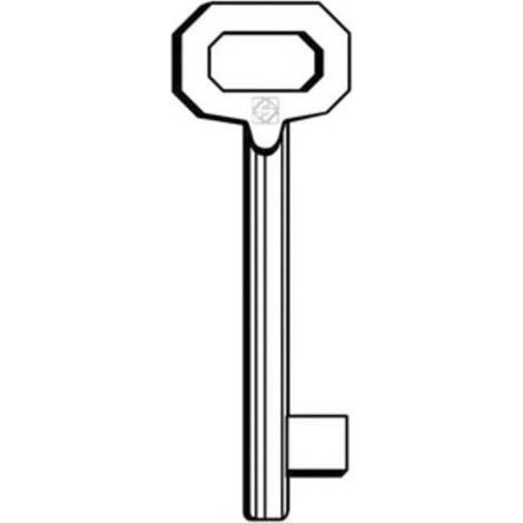 5 x SILCA 5010 CHIAVE PATENT PASSEPARTOUT CORTA OTTONE