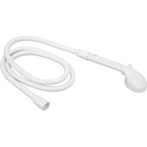 Pommeau de douche à main avec flexible de 1,5 m, débit de 9,5 à 19 l/min, portable pour camping-cars, caravanes et bateaux (1/5)