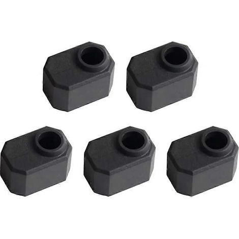 Packung mit 5 hochtemperaturbeständigen schwarzen Silikonabdeckungen für den Prusa MK4 3D-Drucker (1/5)