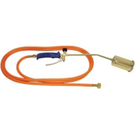 Torcia singola ELMA da 60 mm con grilletto e tubo butano da 3 m