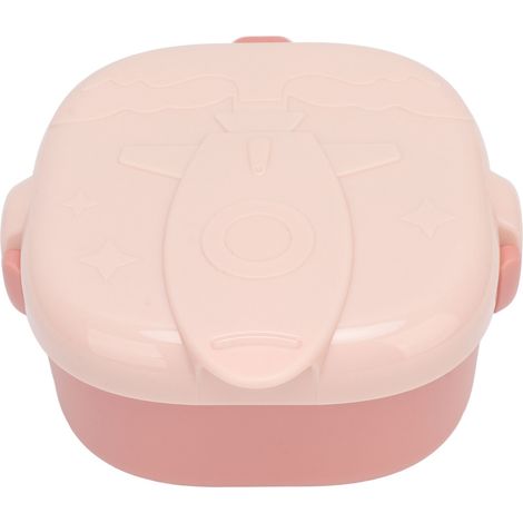 360 ml Thermoschale für Babys, aus lebensmittelechtem Edelstahl, mit herausnehmbarem Behälter, ideal zum Mitnehmen, rosa. (1/5)