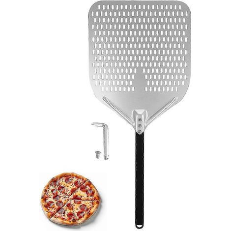 Pelle à pizza - 35,5 cm, outil robuste pour retourner et transférer les pizzas au four. (1/5)