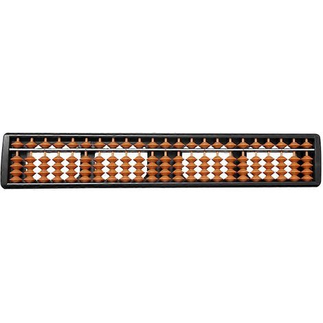 1 boulier chinois à perles, boulier éducatif pour étudiants et comptables-36X6.5X1.5CM (1/3)