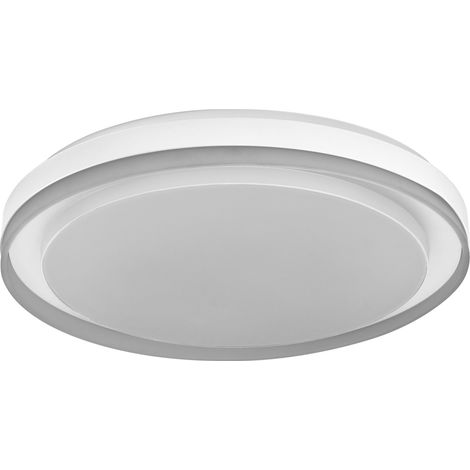 OSRAM Plafonnier LED SMART + WIFI, blanc, 32 W, 3 400 lm, fonction lumière blanche, intensité variable, effet lumineux dynamique Magic RGB, longue durée de vie, installation facile, contrôlable par ap