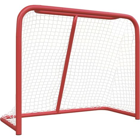 But de hockey rouge et blanc 183x71x122 cm polyester (1/5)