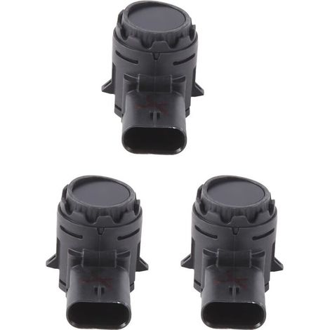 Adecuado para 3 sensores de estacionamiento ultrasónicos PDC nuevos de 6,5 pulgadas (modelo 66202462761-01), compatibles con sensores de estacionamiento con alarma F40, F44, G20, G30, G31, G11 y G29. (1/4)