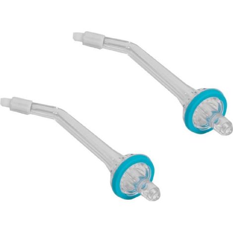 Cecotec Pack de Boquillas Ortodoncia para Irrigadores Bamba ToothCare 1100 Jet Liberty. Incluye 2 Boquillas, Accesorio Original