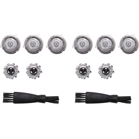 6 Têtes De Rechange Compatibles Rasoirs SH50 SH52 Série 5000 Et AquaTouch (1/4)